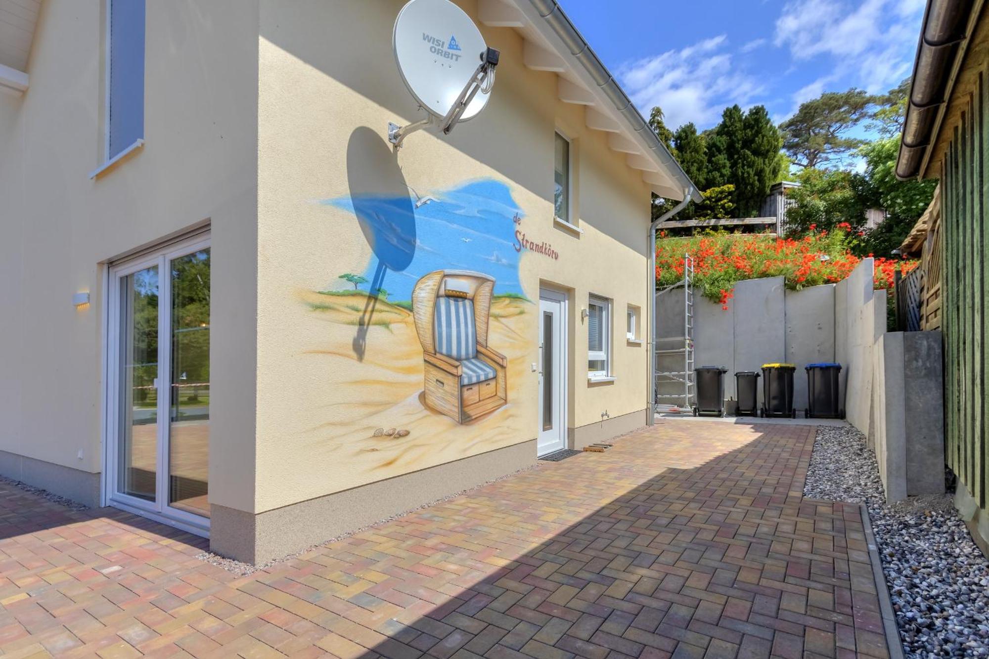 Haus Strandkoerv Mit Fass-Sauna Loddin Bagian luar foto